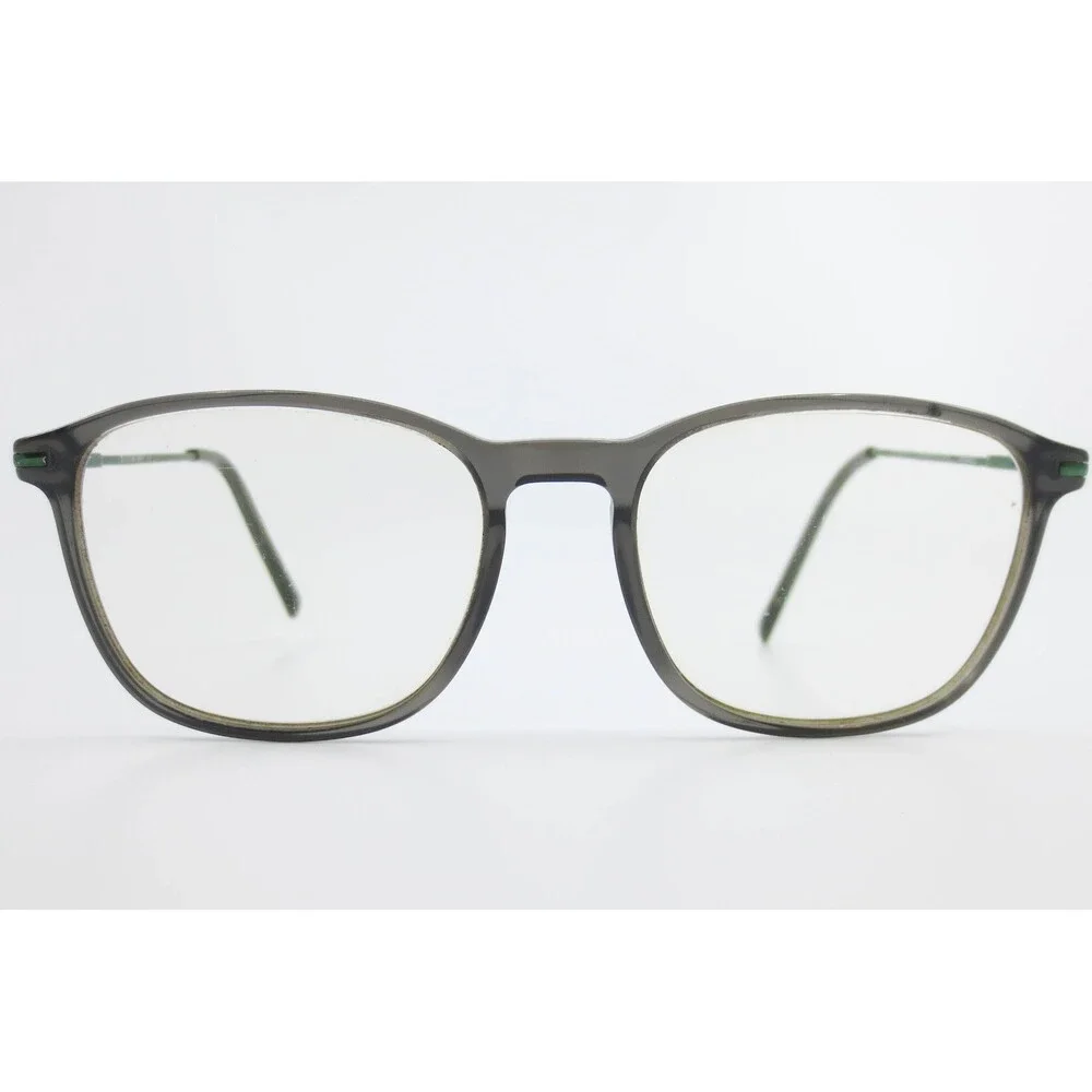 Colours by Alexander Julian Rahbee Grey Green Rectangular Eyeglasses 51-17-140